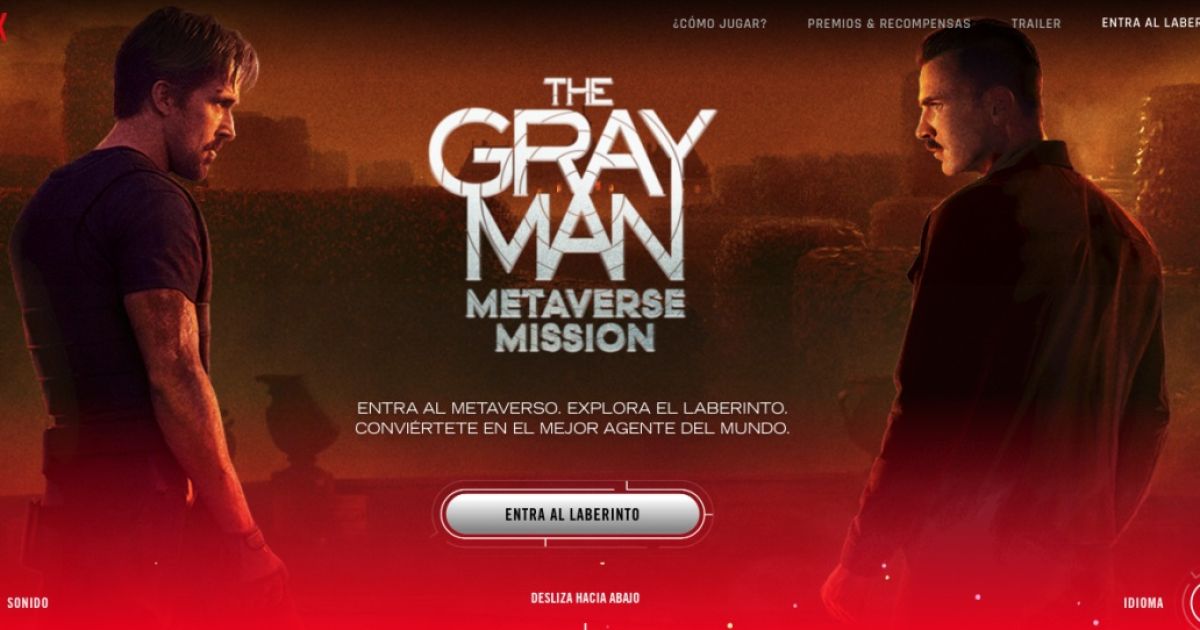O filme The grey man chega ao metaverso